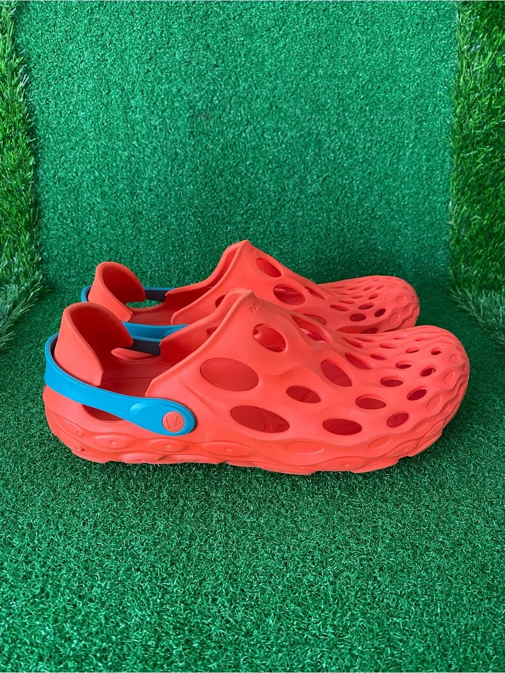 Merrell Hydro Moc Water Sandal Shoes Tangerine Sz 9.5 Mens (Jul 026)